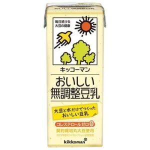 Kikkoman Delicious Unsweetened Soy Milk 200ml