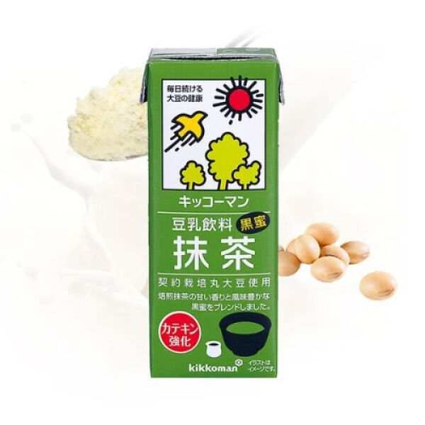 Kikkoman Soy Milk Matcha (200ml)