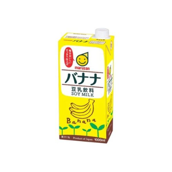 MARUSAN Soy Milk Banana Flavor 1L