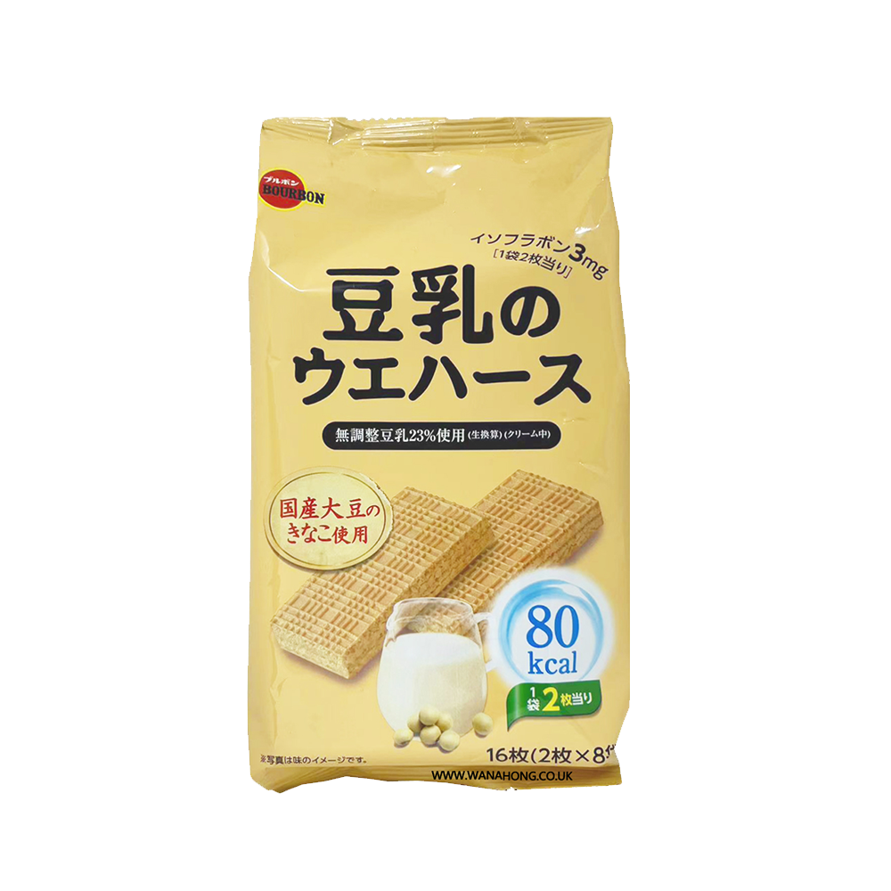 BOURBON Soy Milk Wafers 112.8g