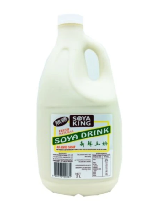 Soya King Unsweetened Soy Milk 2L
