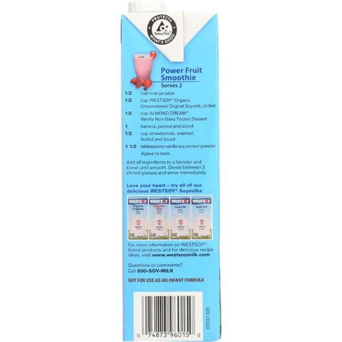 WESTSOY - Organic Soy Milk, 32 fl oz