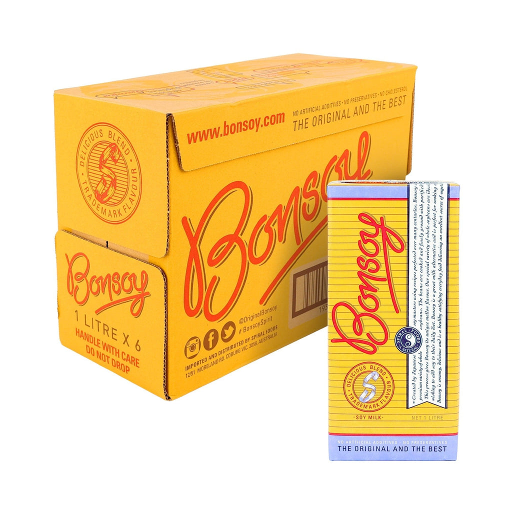 Bonsoy Soy Milk Box | 6 x 1L